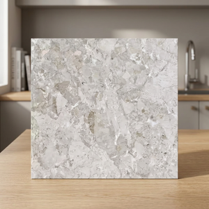 Breccia Grey 600x600mm Glossy Porcelain Floor Tiles Granite Look Ceramic Flooring 24x24 - Product Image 1