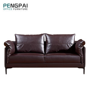 أثاث مكاتب أريكة حقيقية 3 من pingpai 1 + 1 + 2 أثاث صالونات مقطعي - Product Image 3