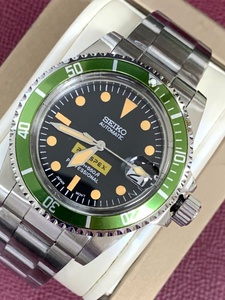 Reloj Mecánico Seiko Japonés con Movimiento NH35, Acero Inoxidable, 39.5mm, Cristal de Zafiro Unidireccional, Esfera con Indicadores Luminosos, Modelo Unisex - Product Image 3