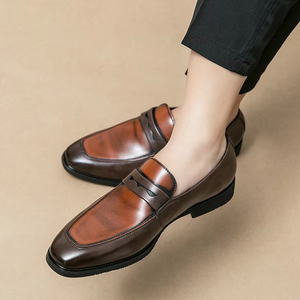 Chaussures Richelieu Goodyear Artisanales de Luxe pour Hommes, en Cuir Véritable, à Lacets, pour Tenues Formelles et Décontractées - Product Image 3