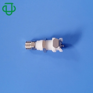 JU 5/32 Inch 4mm Hose Barb Metal Lock Nut Plastic Air Hose Quick Release Disconnect Shut Off Valve Couplings