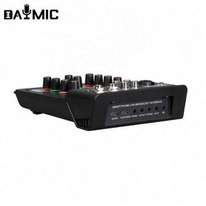 Interface audio portable mini 4 canaux pour console DJ, instrument de musique, microphone 48v, enregistrement - Product Image 3