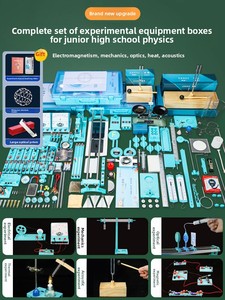 Ensemble complet <span class=keywords><strong>d</strong></span>'équipements <span class=keywords><strong>d</strong></span>'expérimentation physique pour les collèges, les lycées et les lycées professionnels ; Appareils complets couvrant les domaines de l'<span class=keywords><strong>électricité</strong></span> et de l'acoustique - Product Image 1