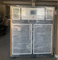Machine de refroidissement à vis automatique industrielle à eau, fabriquée en Chine, 30HP/60HP/120HP avec pompe et engrenage