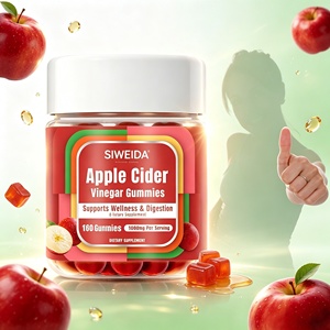 SIWEIDA Gomitas de Vinagre de Manzana 1000mg ACV <span class=keywords><strong>Keto</strong></span> Control de Peso <span class=keywords><strong>Sin</strong></span> Azúcar Vegano Apoyo Digestivo OEM ODM Private Label - Product Image 1