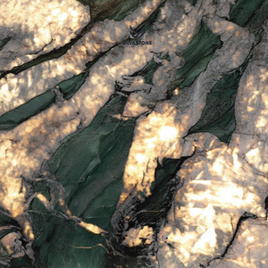 Dalle chaude en gros transmettant la lumière dalles de marbre vert en pierre de luxe - Product Image 1