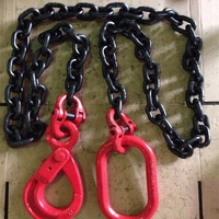 Élingue de chaîne soudée de levage en acier à quatre pieds G80