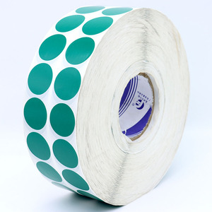Producto personalizado privado pegatinas redondas papel vinilo adhesivo impermeable etiqueta impresión Logo pegatina rollo - Product Image 4
