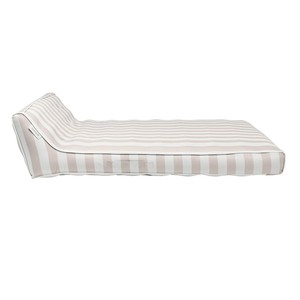Tumbona Doble <span class=keywords><strong>de</strong></span> Lona <span class=keywords><strong>de</strong></span> Lujo para Piscina, Estética, con Rayas, Hamaca Flotante para 2 Personas, Juguete Acuático Extra Grande - Product Image 5