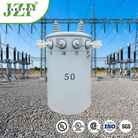 JZP Double Tension 120/240V 240/480V Monophasé Poteau Transformateur Distribution Pour Rural Ou Industrie Légère