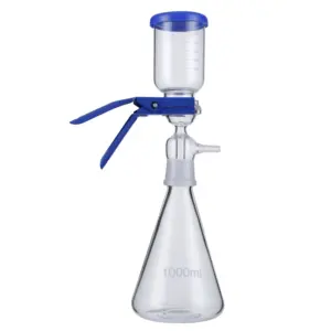 500Ml 1L 2L 5L Laboratorium Glaswerk Borosilicaatglas Solvent Filtratie Apparaat Vacuüm Zand Core Filter Fabriek Prijs