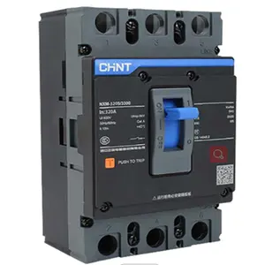 CHINT hot selling NXM 1600 electrical smart mccb molded case 1/2/3/4 phase circuit breakers with cheap price