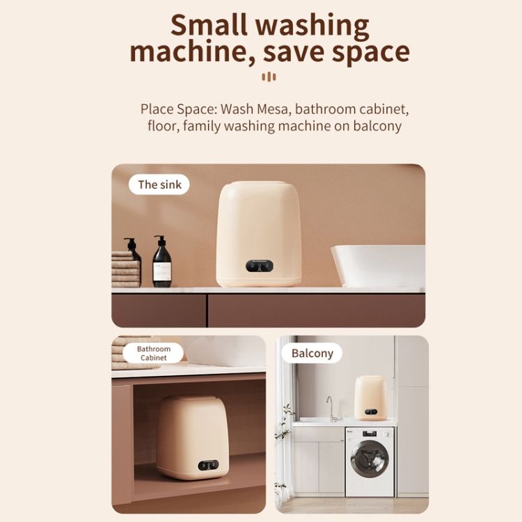 Mini Portable Washing Machine Perfect for Travel Home