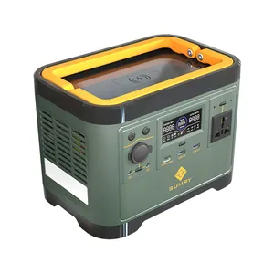 Sumray Merk Smr Seriële 600W 600VA Portable Power Bank Station Ingangsspanning 110V 220V