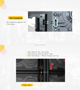 960x960 mét <span class=keywords><strong>LED</strong></span> hiển thị p2.5 P3 <span class=keywords><strong>P4</strong></span> P5 P6 P8 độ sáng cao Độ phân giải cao đồng bộ điều khiển không đồng bộ ngoài trời bức tường video - Product Image 4