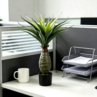 Meilleures ventes d'objets décoratifs : Plante artificielle Agave à tronc ovale, plante artificielle verte, Bonsaï, décorations pour mariage et fêtes