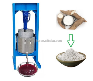 Máquina Comercial para Prensar Yuca, Máquina Manual de Presión, Prensa Hidráulica de Pasta de Yuca para Garri - Product Image 1