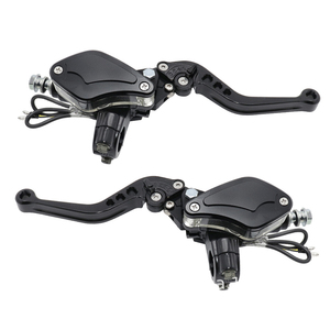 Poignée de course de moto universelle réglable <span class=keywords><strong>pompe</strong></span> de frein <span class=keywords><strong>hydraulique</strong></span> embrayage <span class=keywords><strong>levier</strong></span> d'embrayage de frein de moto - Product Image 2