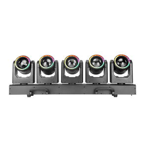 5 * Luces Móviles de Cabeza con Escáner LED de 500W con Blanco Cálido y Rotación Ilimitada para <span class=keywords><strong>DJ</strong></span>, Fiestas, Bodas, Escenarios e Iluminación de Bares - Product Image 1