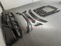 Ventes directes d'usine de couverture de pare-chocs arrière de style P en fibre de carbone et kit de carrosserie de becquet arrière pour kit de carrosserie Lamborghini LP580 LP610