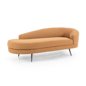 Chaise Longue de Lujo Estilo Nórdico, Moderna Italiana con Relleno de Espuma Afelpada, para Sala de Estar o Dormitorio - Product Image 2