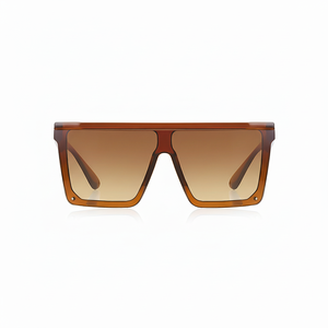 Lunettes de soleil marron unisexes 1021 UV400 - Product Image 1