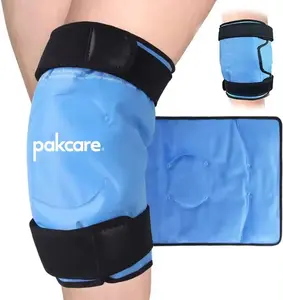 膝盖冰袋包裹冷热疗法可重复使用的压缩半月板撕裂损伤恢复