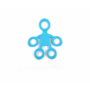 Nhà máy hình dạng 12g tay Grip xây dựng bền 5 Vòng ban nhạc vật lý trị liệu Silicone ngón tay điện đào tạo <span class=keywords><strong>Exerciser</strong></span> - Product Image 3