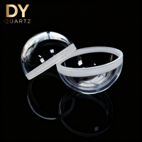 Lentille en verre de silice optique/Quartz/JGS1 de qualité supérieure, sur mesure, taille 1-1000 mm