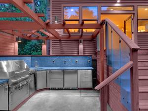 Griglia a Gas in acciaio inossidabile cottura Barbecue Grill grande griglia cucina esterna BBQ island