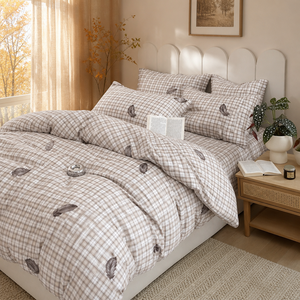Juego de Ropa de Cama de Algodón de 3 Piezas, Tamaño Queen, Edredón de Plumas Otoñal, Envío Directo desde la UE, Distribuidor Local en Polonia - Product Image 6