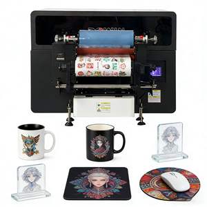 Impresora UV de Cama Plana LED de Formato Mini A3, Máquina de Impresión Automática de Pantalla Táctil de Vidrio Acrílico y Cuero, XP600 I3200 - Product Image 4