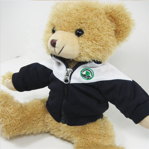 Benutzer definierte Mode Schöne Werbe geschenke Weihnachten Teddybär Mit Kleidung - Product Image 6