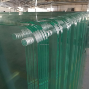 Vente en gros d'usine : Panneaux de verre de sécurité trempé pour escaliers extérieurs, usage industriel et hôtelier, verre de construction découpé <span class=keywords><strong>sur</strong></span> <span class=keywords><strong>mesure</strong></span> - Product Image 2