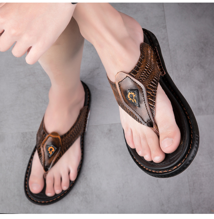 2025 Casual Slippers Sandal Mens High Quality Flip Flop
