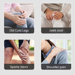 Masajeador inalámbrico de autocuidado de rodilla y pantorrilla, fisioterapia de compresión en caliente, alivio del dolor articular para aplicación de piernas - Product Image 5