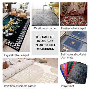 2025 nuevo diseño alfombras suaves y cómodas sala de estar alfombra grande <span class=keywords><strong>3D</strong></span> para sala de estar alfombra de puerta productos de baño - Product Image 4