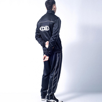 Ensemble de survêtement pour homme DCY en polyester/nylon respirant, taille plus, léger, de haute qualité, avec sweat-shirts personnalisés et pantalons longs