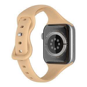 Correa Delgada de Silicona para Relojes <span class=keywords><strong>Apple</strong></span> de 38 mm, 40 mm, 41 mm, Brazalete Deportivo para Mujer, Repuesto para Relojes <span class=keywords><strong>Apple</strong></span> <span class=keywords><strong>Serie</strong></span> 9, 8, 7, <span class=keywords><strong>6</strong></span>, 5 - Product Image 4