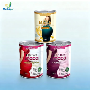 Poudre de racine de Maca OEM pour l'amélioration des hanches et des fesses - Extrait biologique d'Aguaje et de Fenugrec - Complément pour le remodelage des courbes féminines - 300g - Product Image 1