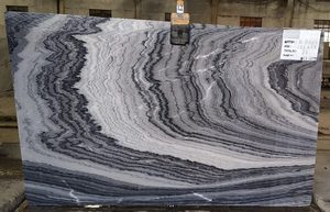 Losas de Mármol Negro Orris Matrix, Superficie Pulida y Mate, Mármol Indio para Encimeras, Tocadores, Pisos y Paredes - Product Image 2