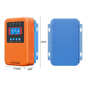 Contrôleur de charge solaire MPPT 80A 100A pour système solaire avec écran et ailettes de refroidissement - Product Image 1