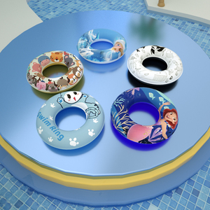 Anello Gonfiabile Personalizzato Principessa dell'Oceano in PVC, Galleggiante per Piscina, Divertimento Acquatico - Product Image 3