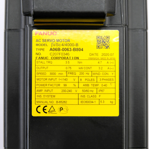 Original FANUC A06B-0061-B704 AC Servo Motor A06B-0063-B804 for CNC Machine Tool High Precision Industrial Automation Equipment - Product Image 4