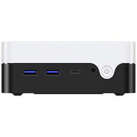 Mini PC Intel Core 100U 16 Go de RAM 512 Go de SSD Double Ethernet Gigabit WiFi 6 Windows 11 Petit ordinateur de bureau