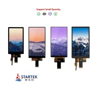 OEM Startek 3,5 Zoll 4,3 Zoll 5 Zoll 7 Zoll 10,1 Zoll TFT-LCD-Modul Kapazitiver Touchscreen TFT-LCD-Display