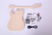 TC Factory DIY Semi-finished Electric Guitar Kits with Maple Neck & Fingerboard Basswood