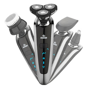 Fabricants de rasoirs électriques rechargeables, lavables sur tout le corps, avec affichage numérique intelligent, multifonctionnels pour la barbe et le corps - Product Image 4