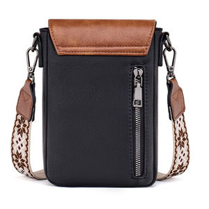 Bolso bandolera de cuero de primera calidad con correa ajustable 2025 Bolso bandolera de diseñador de lujo para mujer en cantidad a granel - Product Image 2