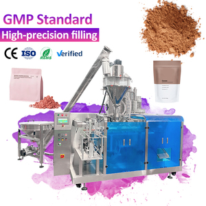 Hoàn toàn tự động đứng lên túi doypack điền máy cho gia vị bột gia vị thực phẩm đóng gói sản xuất - Product Image 1